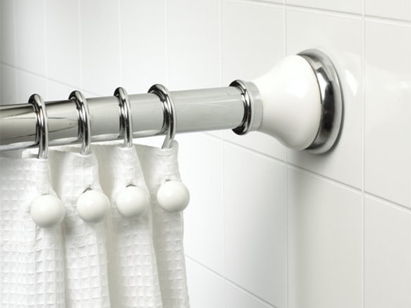 adjustable tension shower rod