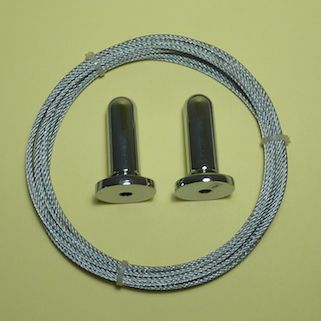 wire cable curtain