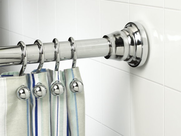 Decorative Adjustable Tension Shower Rod